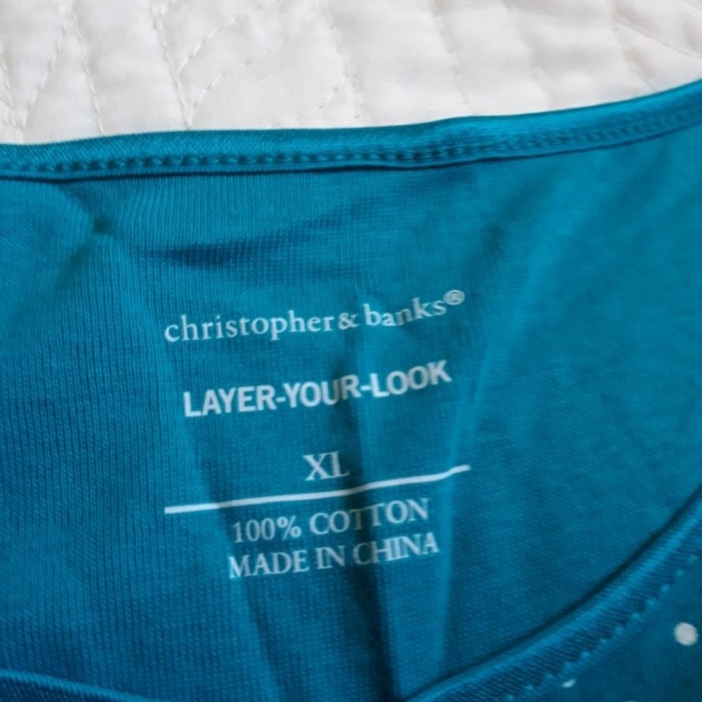 Christopher and Banks XL tank top